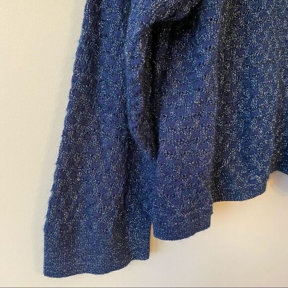 Babaton - Navy Metallic Sweater - Picture 9 of 15